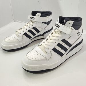 ADIDAS ORIGINALS FORUM MID MEN'S SIZE 11 SHOES CLOUD WHITE CORE BLACK FY7939